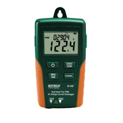Image of Extech Instruments DL160 Dual Input True RMS AC Voltage/Current Datalogger