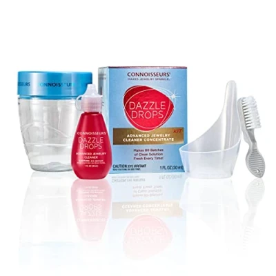 Image of Connoisseurs Advanced Jewellery Cleaner Gold for Solution Diamonds, Pearls &amp; Precious Stones Non Toxic