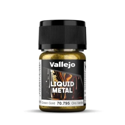 Image of AV Vallejo Model Color Green Gold (Metals 35ml)