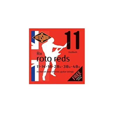 Image of Rotosound Nickel Medium Gauge Electric Guitar Strings (11 14 18 28 38 48), R11