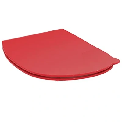 Image of Armitage Shanks Contour 21 Splash Toilet Seat and Cover for 355mm Bowls, S4536GQ, Red