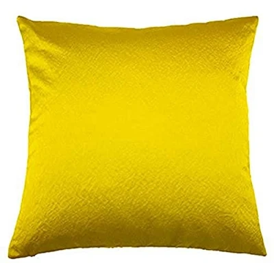 Image of Riva Home Palermo Cushion Cover, Polyester, Limon, 45 x 45cm (18&quot; 18&quot; inches)