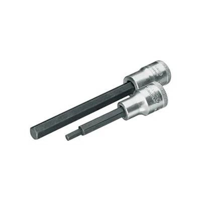Image of Gedore IN19L14 140 1/2 14.0 x mm 6 Hex Screws Screwdriver Bit Socket Silver