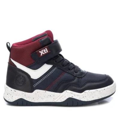 Image of XTI Silas 151061 Boys Navy Boots Combination of materials F Standard 1