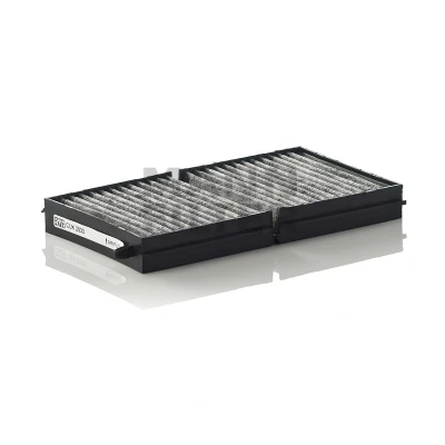 Image of C10261J6X, CB1261J6X, CB1261J6X9A, CB1261J6X9B, GE6T61J6X Pollen Filter MANN CUK 2033 2 Activated Carbon 206mm 110mm 22mm MAZDA: 5, 5