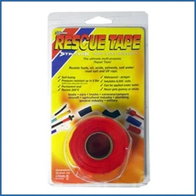 Image of Silicone Rescue Tape 3.55m Red The Ultimate Multi Purpose Repair