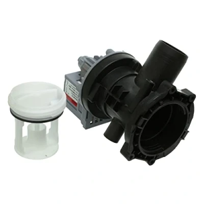 Image of Paxanpax Compatible Drain Pump Base &amp; Filter Housing Assembly for Ariston, Hotpoint Indesit WT540/1P, WML540G, WF541G, IWB5113 Models, (51 IN 11)