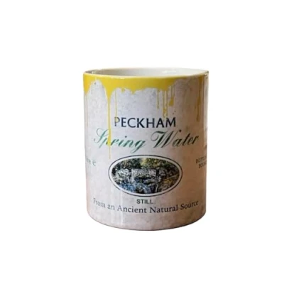Image of Only Fools and Horses It’s The Peckham Spring White Weathered Effect Del Boy Mug