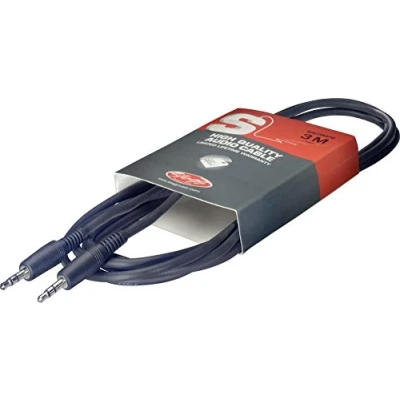 Image of Stagg SAC3MPS Mini Jack to Audio Cable, 3m