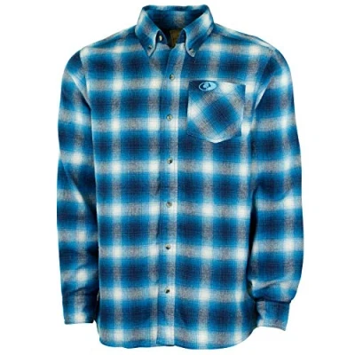 Image of Mossy Oak Men&#039;s Standard Buffalo Plaid Flannel Shirt, Twilight Gradient, XX Large