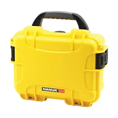 Image of Nanuk 904 Waterproof Hard Case with Foam Insert Yellow