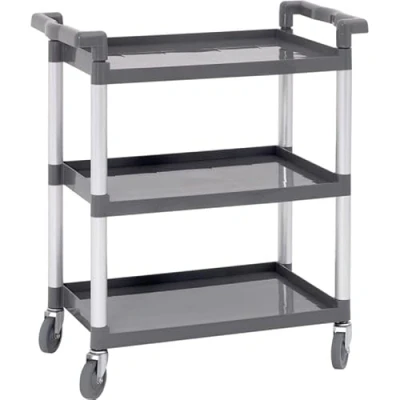 Image of Stalwart DA GX032B Professional Utility Trolley Multi Purpose 3 Tier 1020x500x960mm