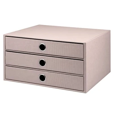 Image of Rössler S.O.H.O. 3 drawer Fiing Storage Box for A4 Powder
