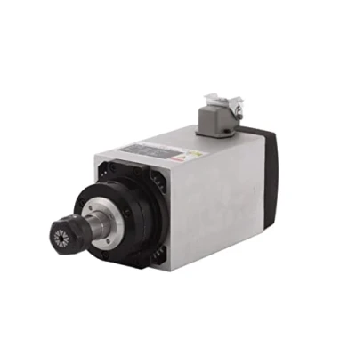 Image of MUGISS CNC Spindle Motor Kit Milling Air Cooled 3KW 4 Bearings&amp; 3.0kw VFD/inverter Variable Frequency Driver Speed Control (Color : Spindle, Size 220)