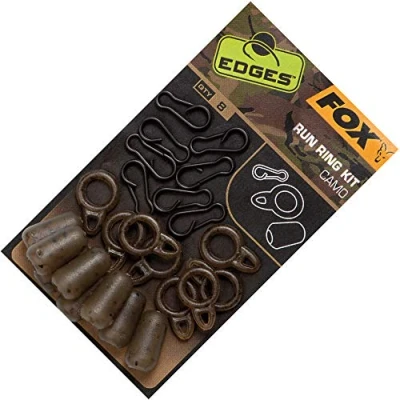 Image of Fox Edges Camo Run Ring Kit Carp hooklink material
