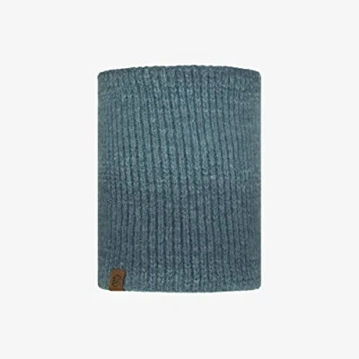 Image of Buff Women&#039;s Marin Nut Knitted Polar Neckwarmer Kids, Denim, One Size UK