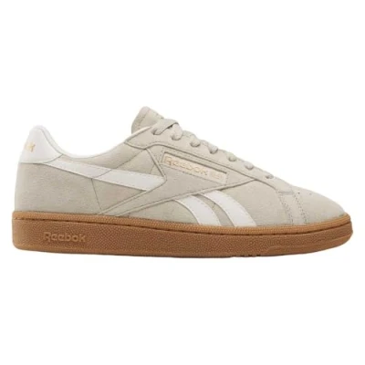 Image of Reebok Classic CLUB C Grounds UK Trainers, Women&#039;s, Size: 6.5, Classicbeige/chalk Suede