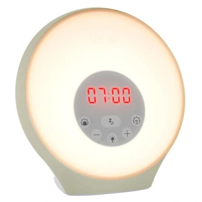 Image of Lumie Sunrise Alarm Wake up Alarm, Sunset Sleep Feature, Sounds and Mood Lighting, White