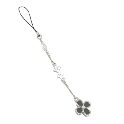 Image of JSGHGDF Clovers Charm Mobile Phone Chain Lanyard Cartoon Anime Flower Pendant Keychain Hanging Rope Strap Backpack Bag