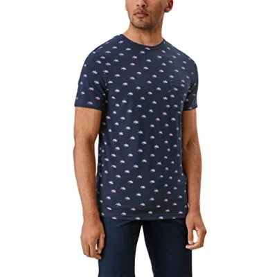 Image of s.Oliver Men&#039;s 130.10.206.12.130.2115249 T Shirt, 59a0, S