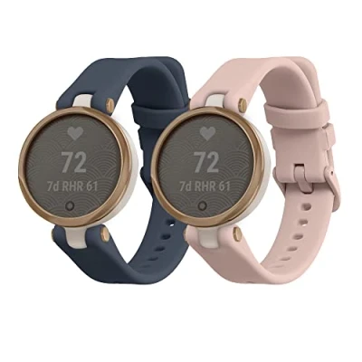 Image of kwmobile Straps Compatible with Garmin Lily Sport 2x Replacement Silicone Watch Bands
