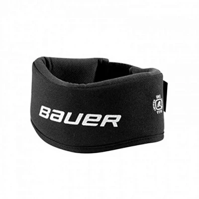 Image of Bauer NG NLP7 Core Ice Hockey Neckguard Collar Black (Youth)