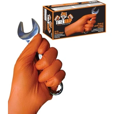 Image of Kunzer Tiger Grip XL Gloves, Orange