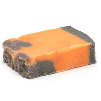 Image of Ancient Wisdom Cinnamon &amp; Orange Olive Oil Soap SLICE approx 100g