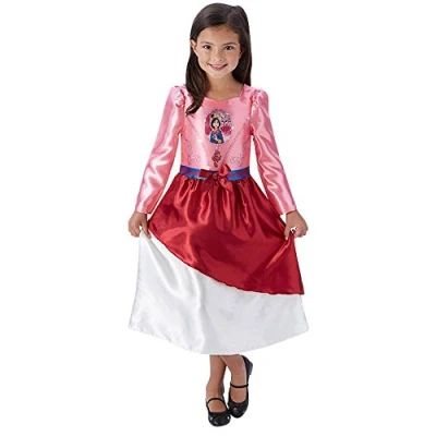 Image of Rubie&#039;s Official Girl&#039;s Disney Princess Fairy Tale Mulan Costume Small