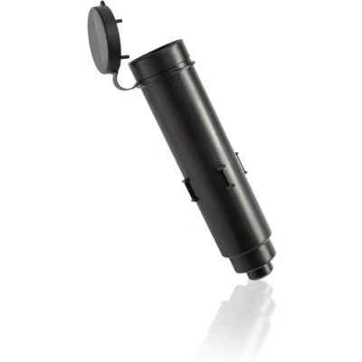 Image of Leifheit Linomatic Ground Socket Ø 50 mm, Black, Replacement for Rotary Clothes Line