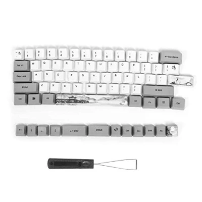 Image of Keycap, Keyboard Wear Resistance Sublimation PBT Professional Design for Mechanical Keyboard(6064 ink)