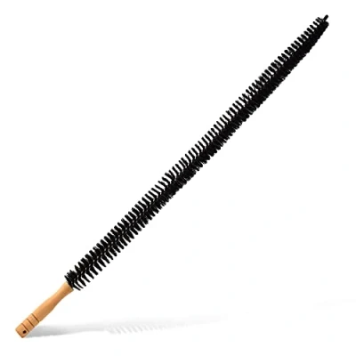 Image of Joeji&#039;s Kitchen Radiator Cleaner Brush Duster Long Thin Bristles &amp; Wooden Handle Flexible Reach for Hard to Cleaning Reduce Energy Bills