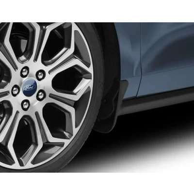 Image of Ford Genuine Focus Mk4 Front Contoured Mud Flaps Kit Set of 2 2018 2019 2136905