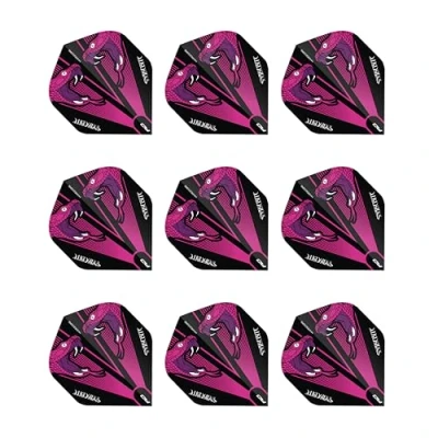 Image of RED DRAGON Hardcore Peter Wright Snakebite PurpleTransparent (3 sets per pack)