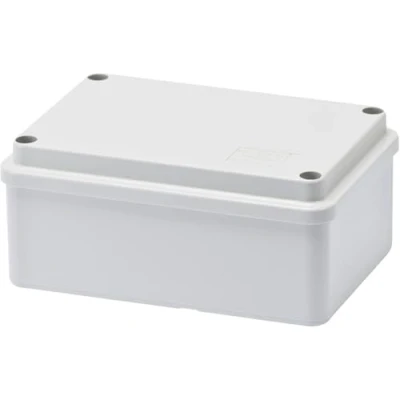 Image of Gewiss GW44206 Grey Plastic Junction Box 150mm x 110mm 70mm