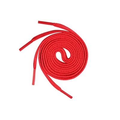 Image of Underground Kulture Kids Red Shoelaces Coloured Replacement Childrens Trainers Sneakers Universal Sports Unisex Shoe Laces 60cm 23.5&quot;