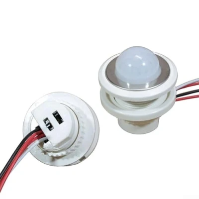 Image of Infrared Motion Sensor Detector Switch, Mini Adjustable PIR DC5 24V LED Strip Automatic Switch