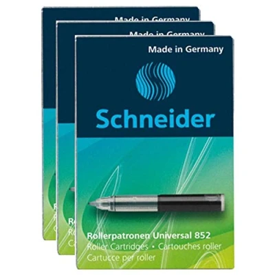 Image of Schneider Breeze 852 Rollerball Refill Black Pack of 5