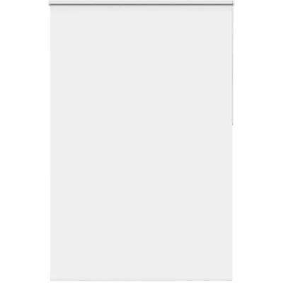 Image of vidaXL Roller Blind Blackout White 145x230 cm Fabric Width 141.6 Polyester