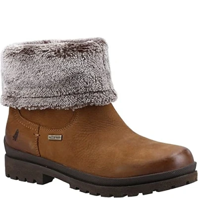 Image of Hush Puppies Women&#039;s Alice Fashion Boot, Camel, 7 UK