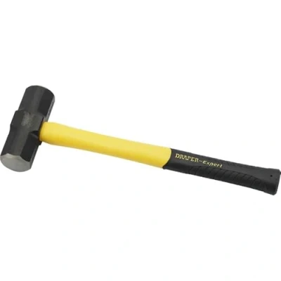 Image of Draper Expert Fibreglass Short Shaft Sledge Hammer, 1.8kg/4lb