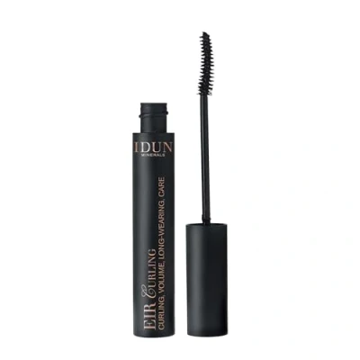 Image of Idun Minerals Eir Curling Mascara 007 Black For Women 0.4 oz