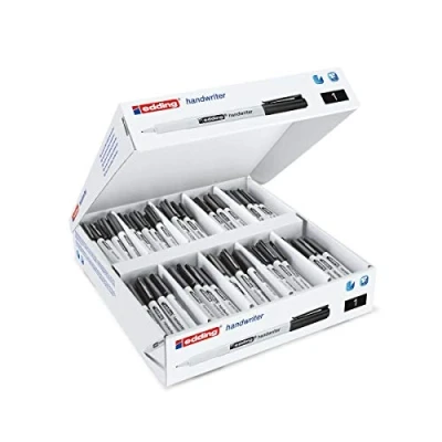 Image of Edding Handwriter Classpack of 200 Color: Black