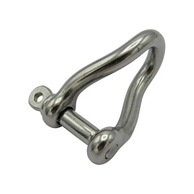 Image of Twisted Shackle D Stainless Steel 6MM