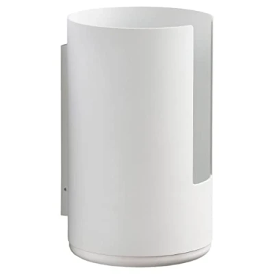 Image of ZONE DENMARK Rim Wall Toilet Paper Reserve, Diameter 13.2 x 21.8 cm, White