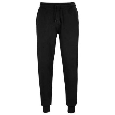 Image of SOLS Unisex Adult Jumbo Organic Jogging Bottoms (Black) Size X Large