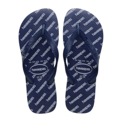 Image of Havaianas LOGOMANIA ESSENTIAL women&#039;s Flip flops / Sandals (Shoes) in Blue