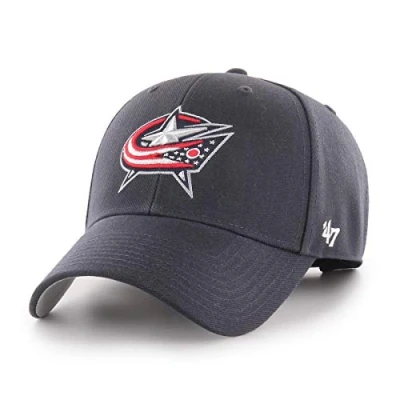 Image of 47 Columbus Blue Jackets Adjustable Cap Most Value P. NHL Navy One Size