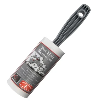 Image of Caraselle Lint Rollers for Pet Hair Cat &amp; Dog Remover, Roller Clothes, Furniture, Bedding, Car Interiors, Carpet, Picks up Lint, Hair, Fluff, Debris, 1 x 7.5m Extra Sticky
