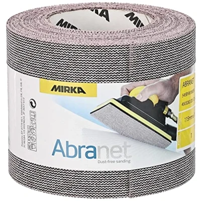 Image of Mirka Abranet Roll 115mm x 10m P80 Grit